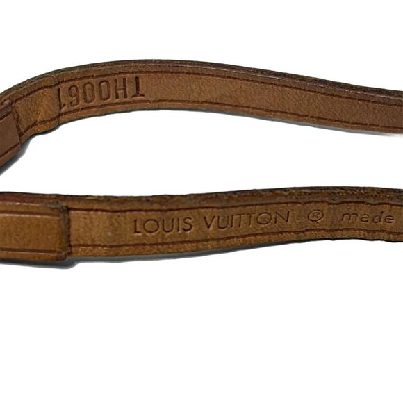 Auth LOUIS VUITTON Collier Telephone Japon M63055 Natural Gold Hardware - Picture 3 of 5